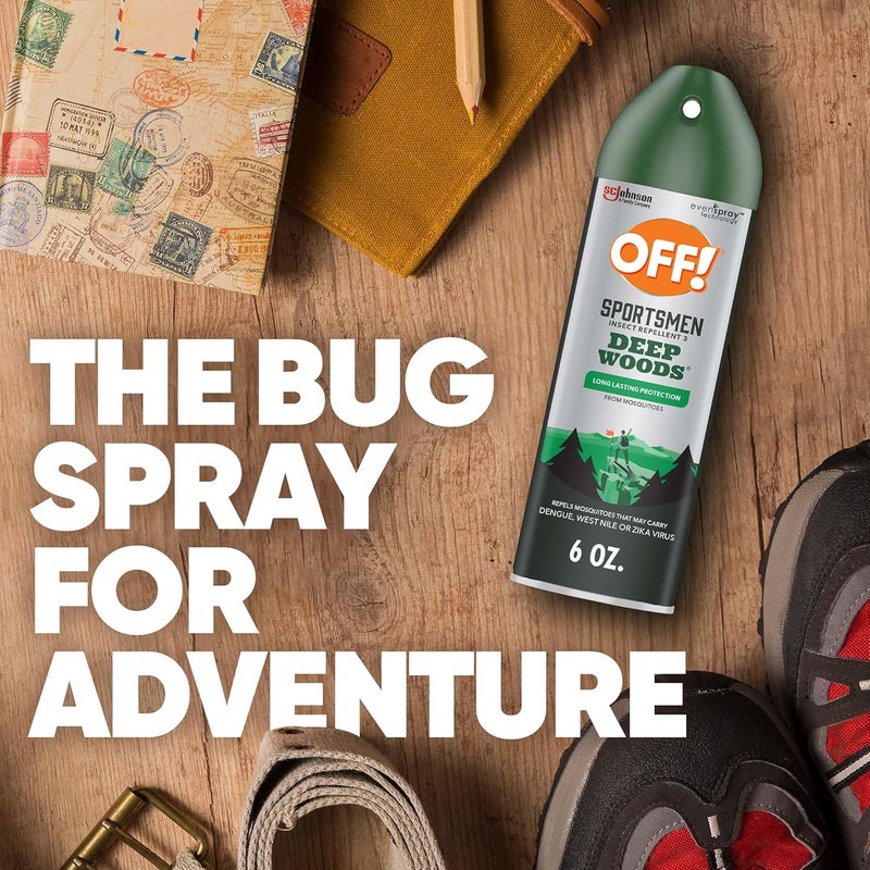 OFF! ! Deep Woods Sportsmen Insect Repellent II, 6 oz. - Image 5